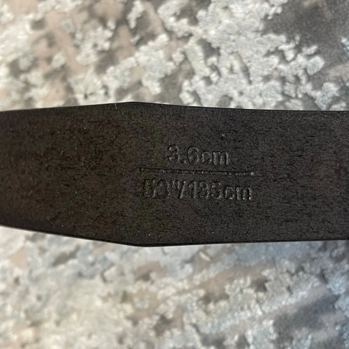 Läderbälte med automatiskt spänne – justerbar längd  - 4