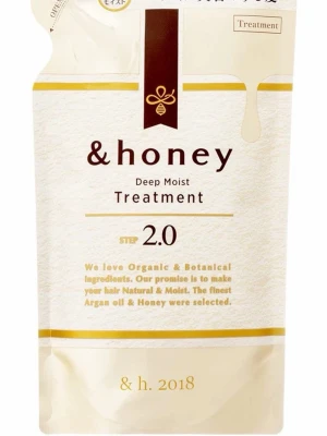 &honey Deep Moist Treatment 2.0 - Fuktgivande hårbehandling från &honey refill förpackning. Köpt i Japan helt ny. 
