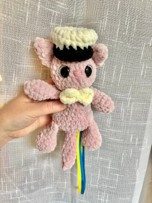 Studenthänge katt - Virkad av mig 🎀