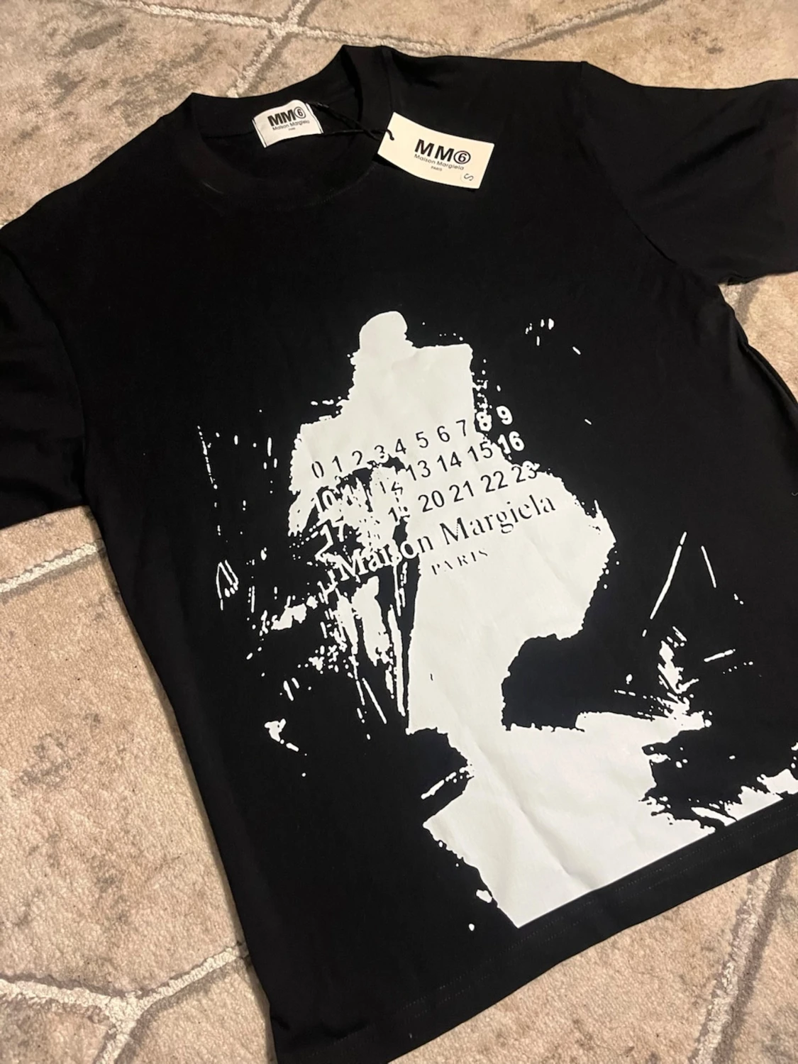 Svart t-shirt Maison Margiela - 1
