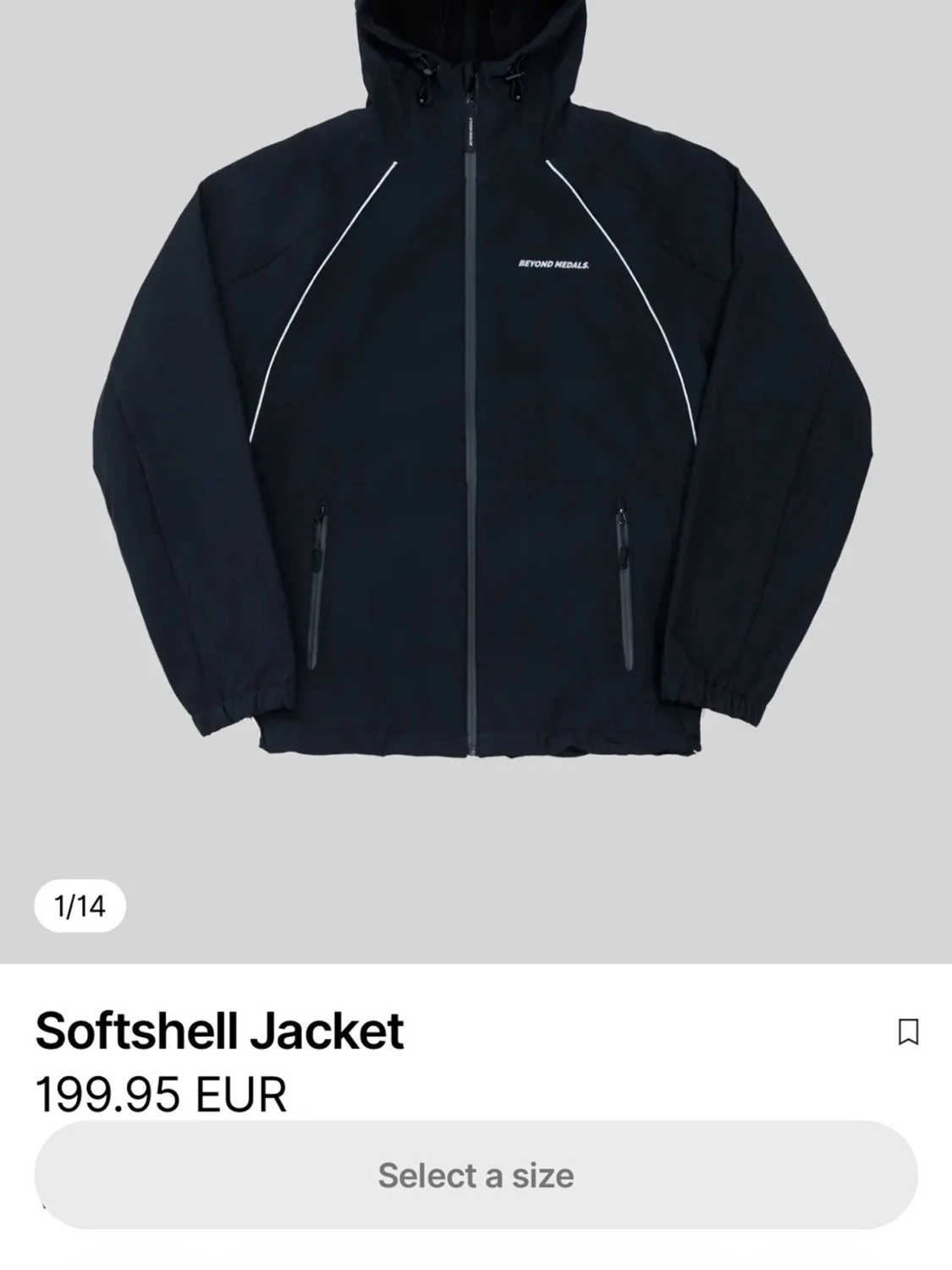 softshell jacka Beyond Medals