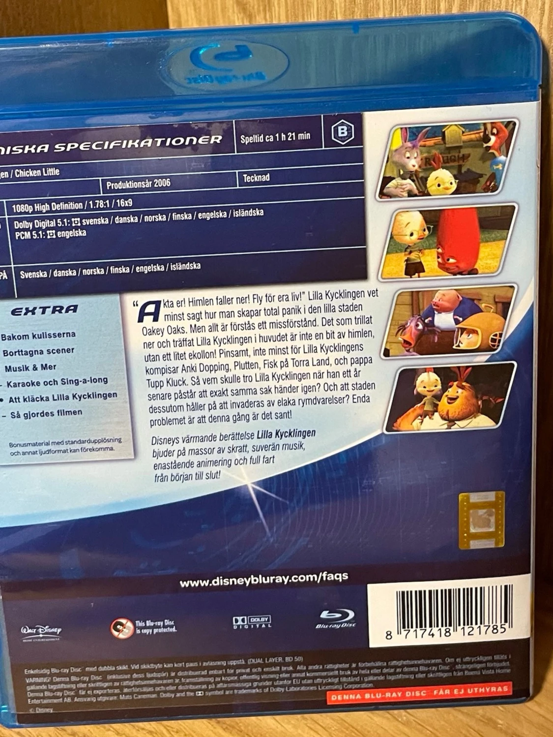 Lilla Kycklingen Blu-ray Disney - 1