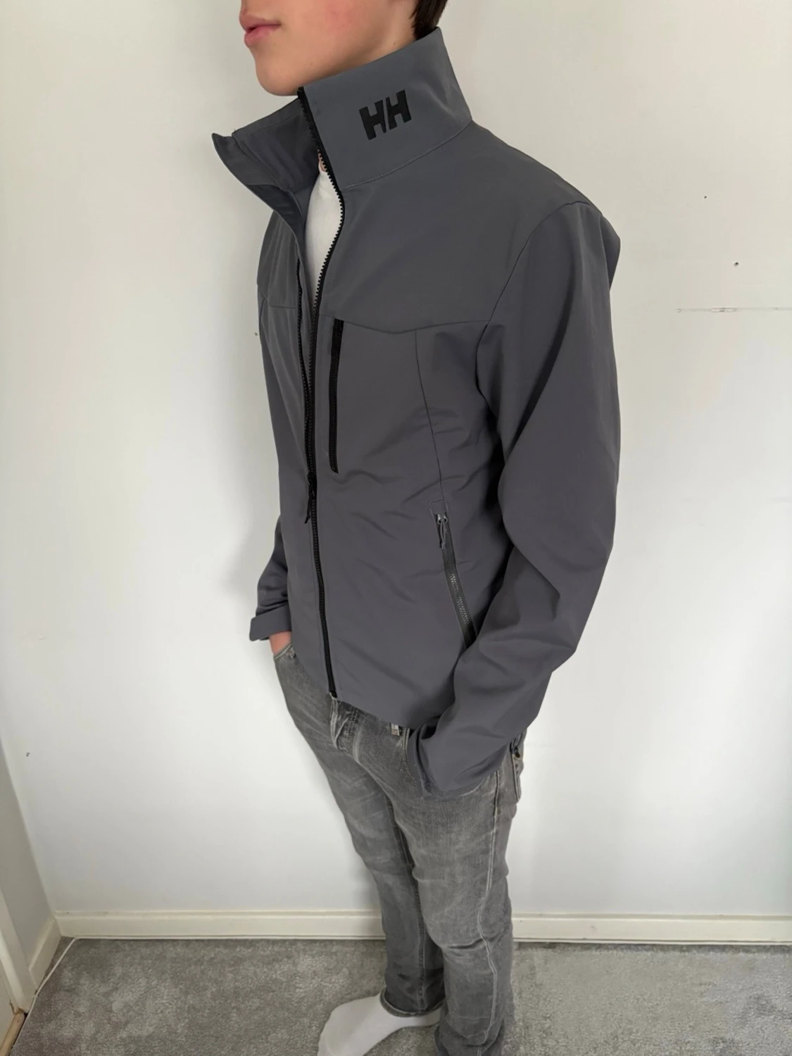 Grå vindjacka från Helly Hansen - 3