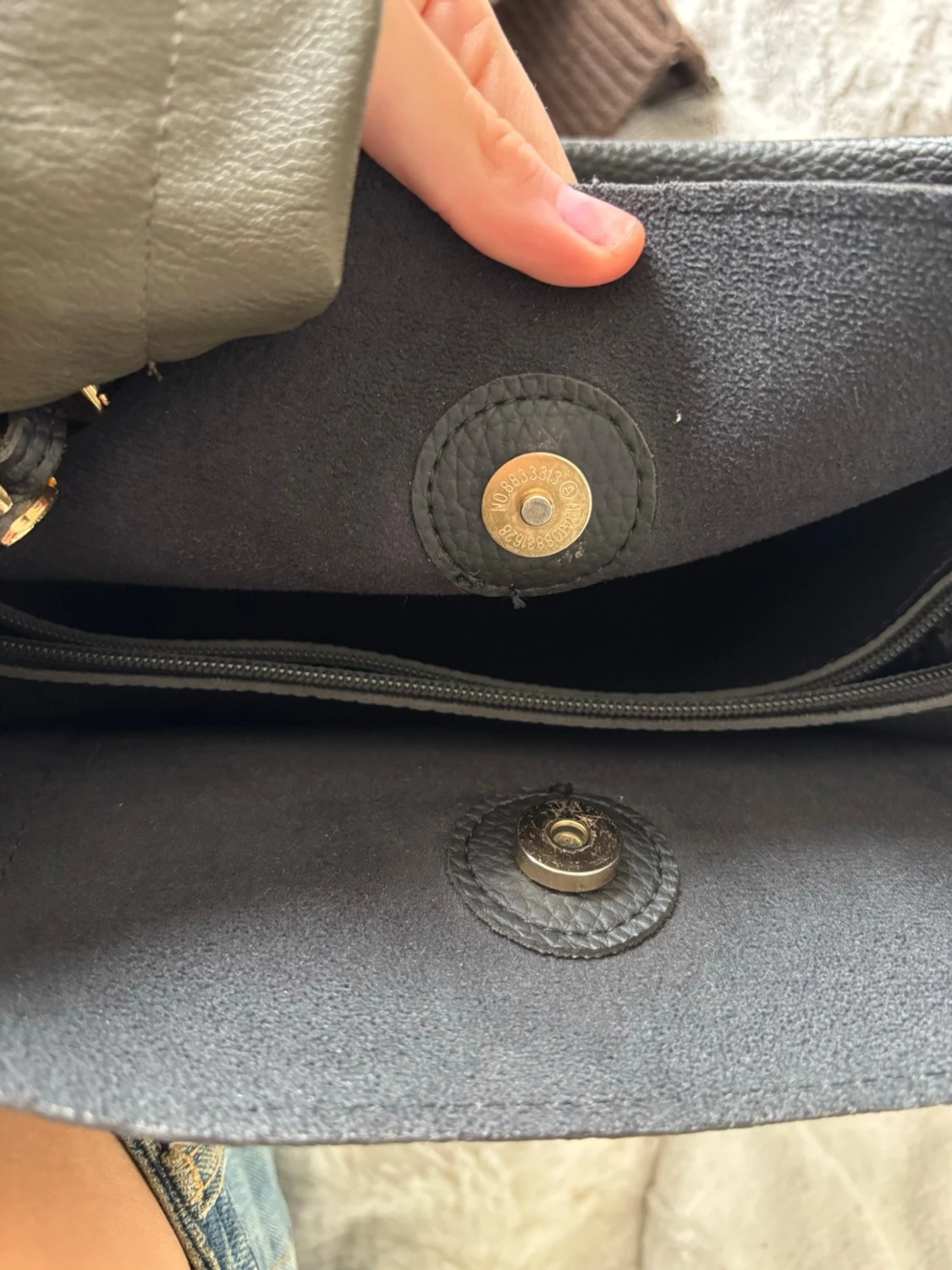 Svart Beverly Hills Polo Club bucket bag - 5