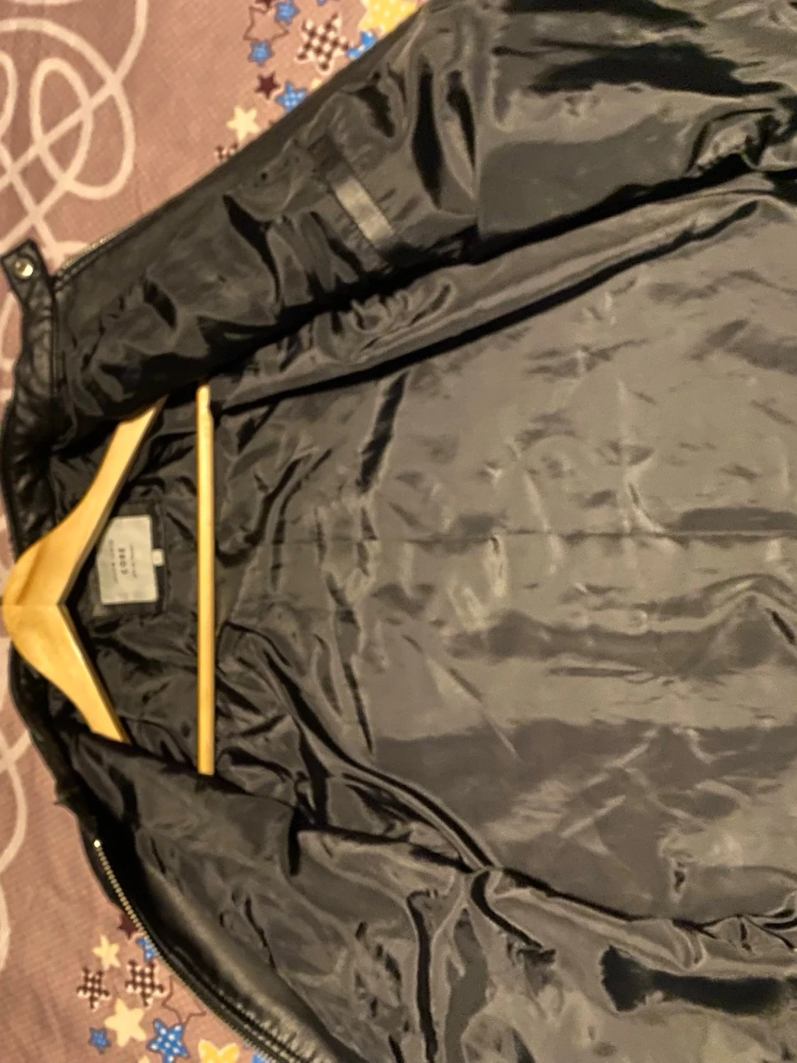 Svart skinnjacka Jack & Jones Core - 2