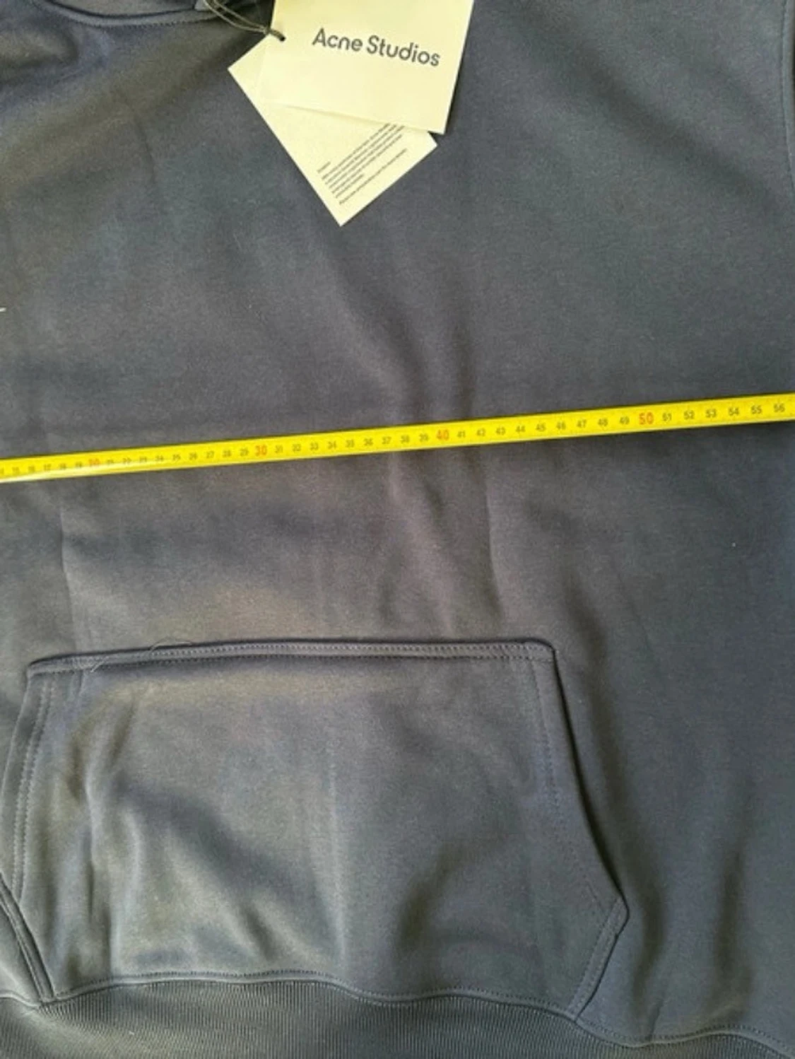 Mörkblå hoodie från Acne Studios - 6