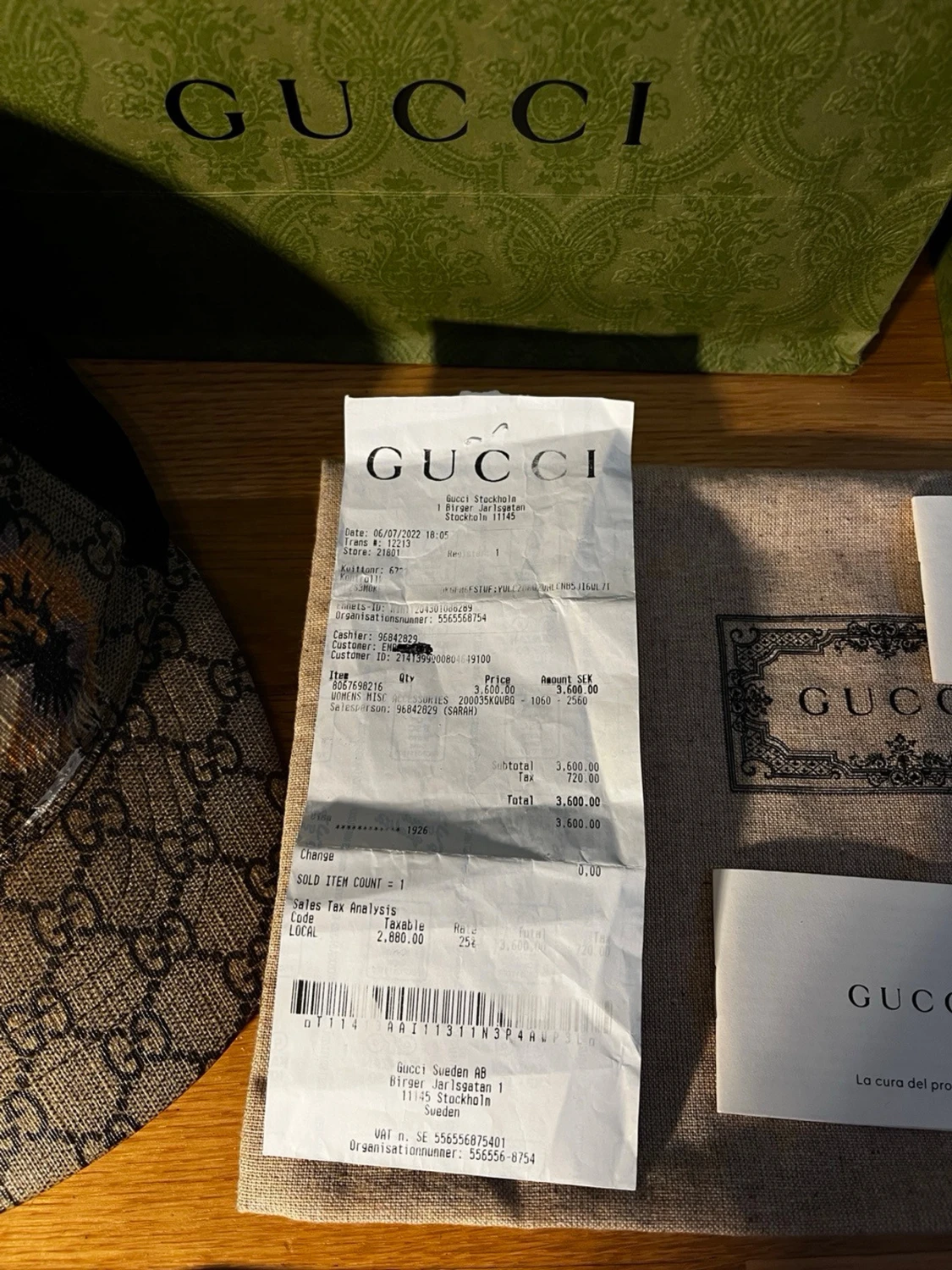 Gucci keps tiger - 2