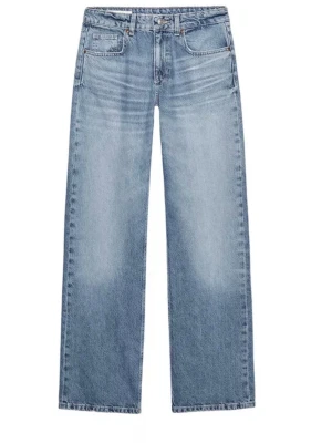 Ljusare blåa jeans - SÅÅ snygga jeans, snygg tvätt och rak passform, mid waist