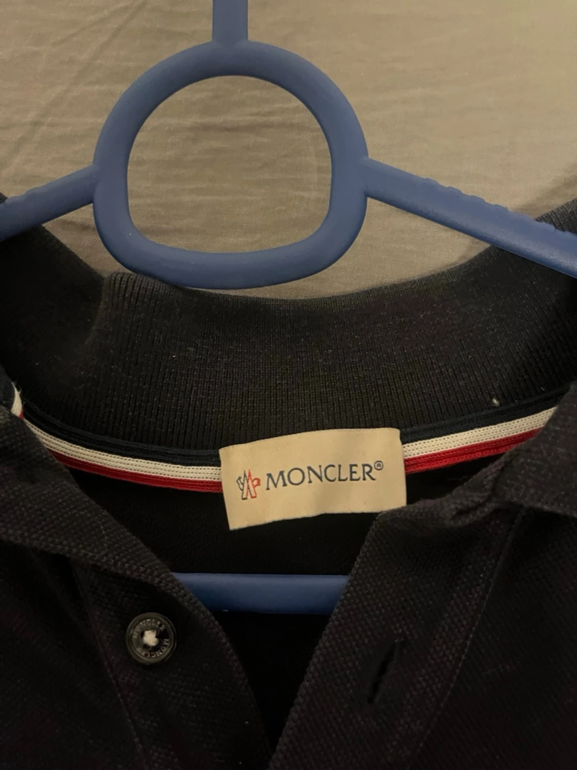 Svart  Moncler pikétröja - 5
