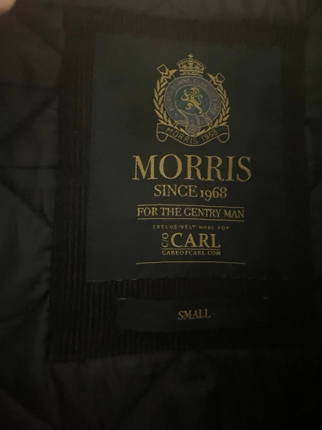 Svart quiltad jacka från Morris - 1