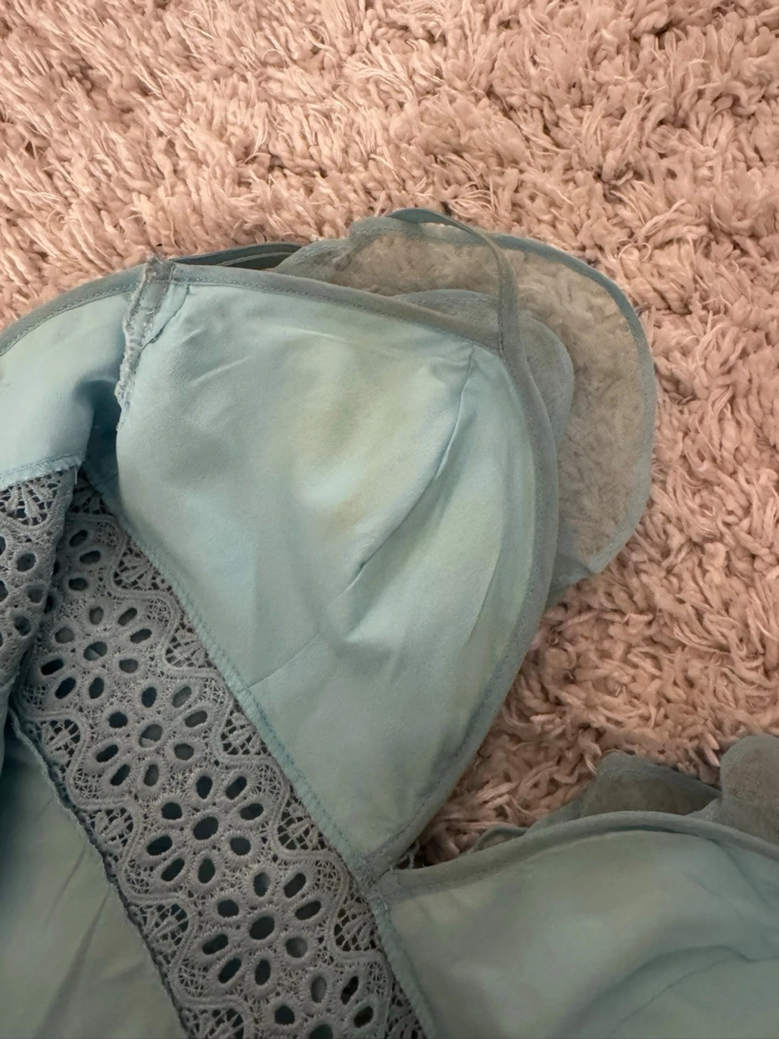 Ljusblå långklänning True Decadence - 2