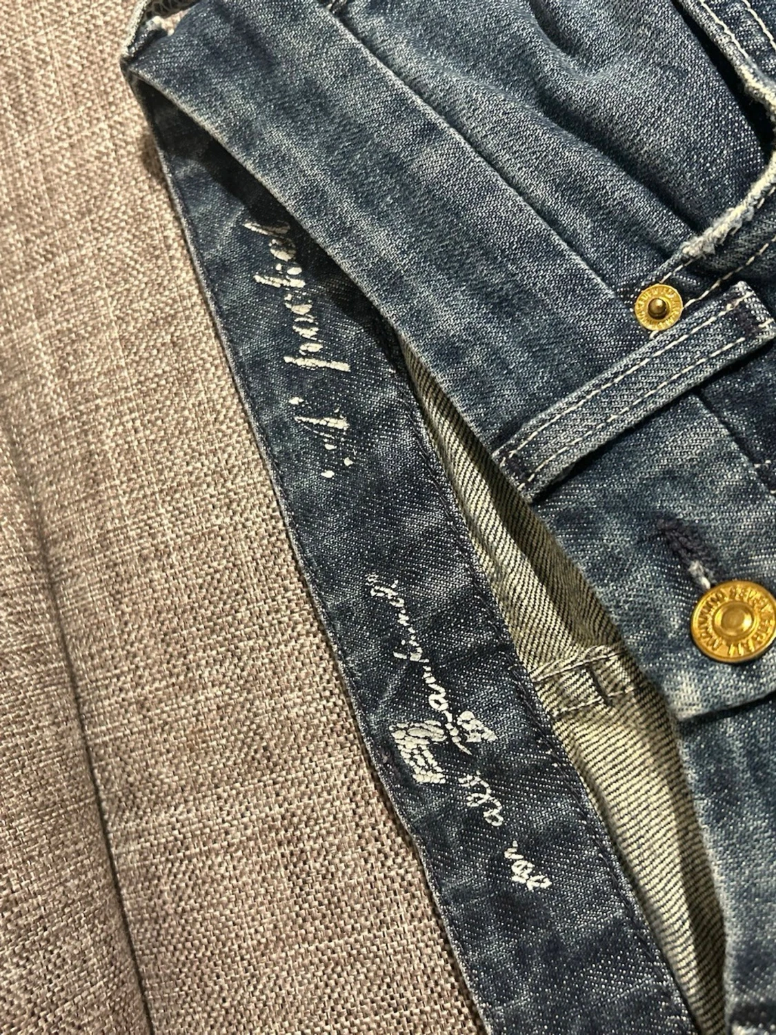 Blå bootcut jeans från 7 For All Mankind - 4