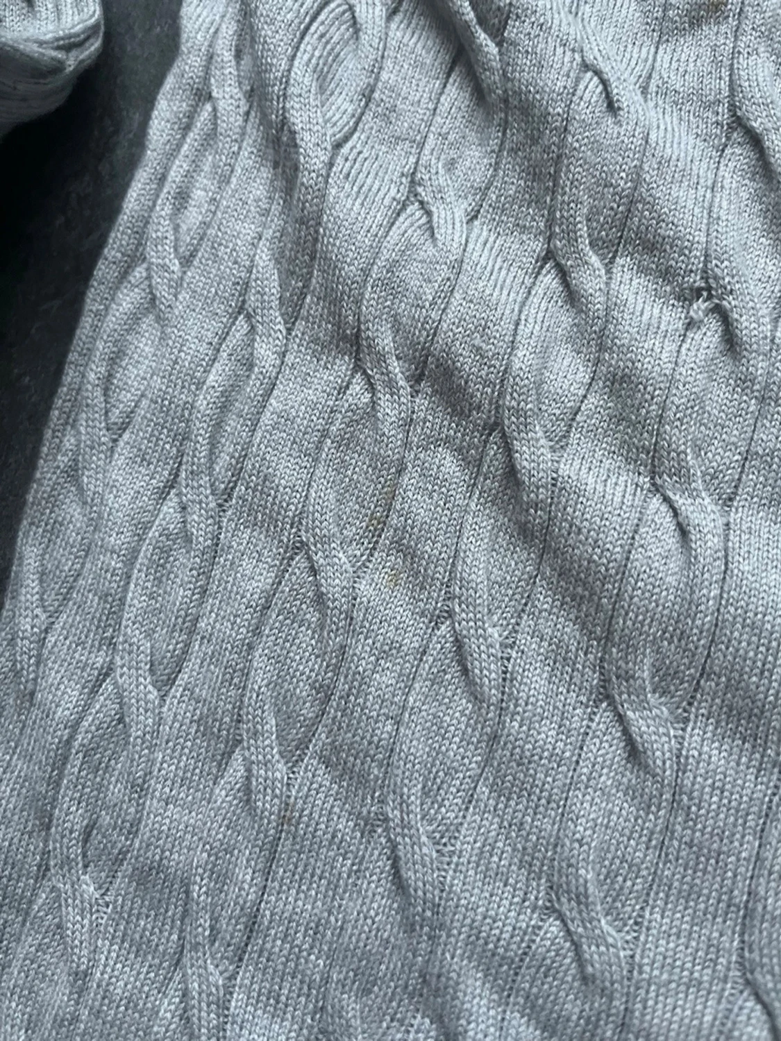 Morris kabelstickad tröja  - 5