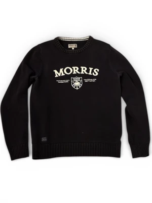 Stick tröja från Morris  - En mörkblå stickad tröja från Morris i toppenskick | Storlek S | Hör av dig vid frågat eller funderingar😌