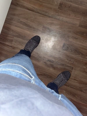 Gråa Christian Louboutin sneakers - Gråa Christian Louboutin Skor, kan sänka pris vid diskussion, låda finns med samt kvitto