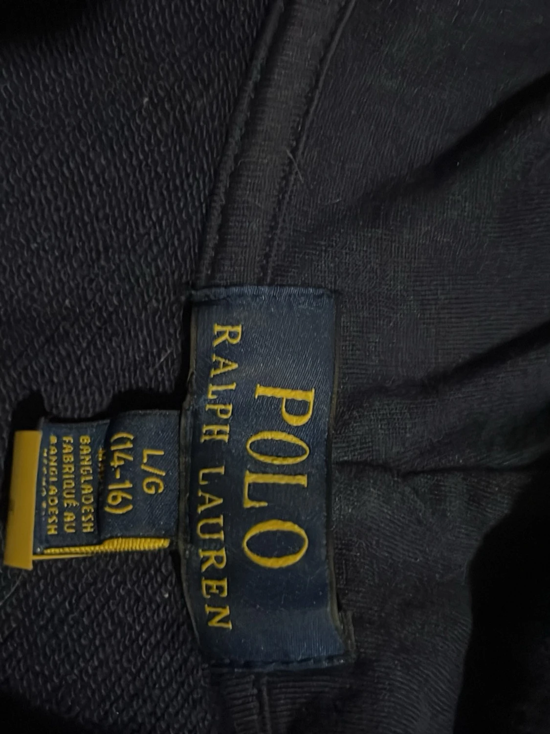 Svartvit sweatshirt från Ralph Lauren - 4