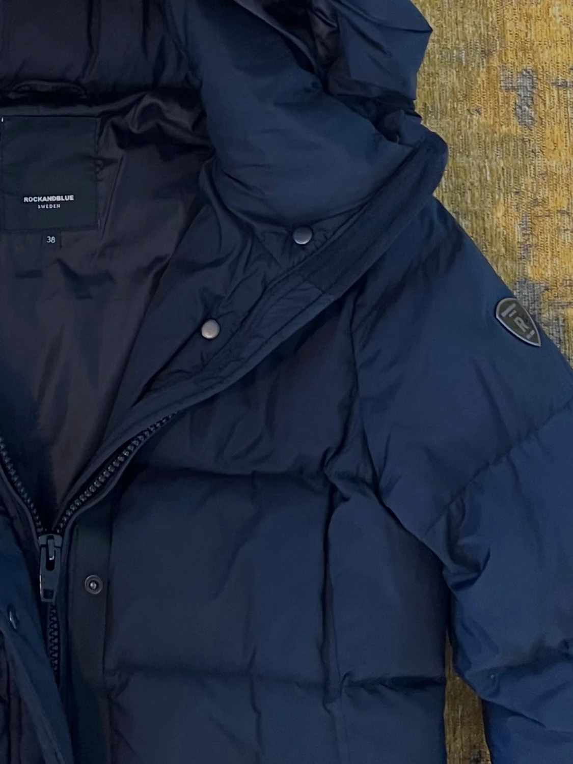 Svart dunjacka Rockandblue - 3