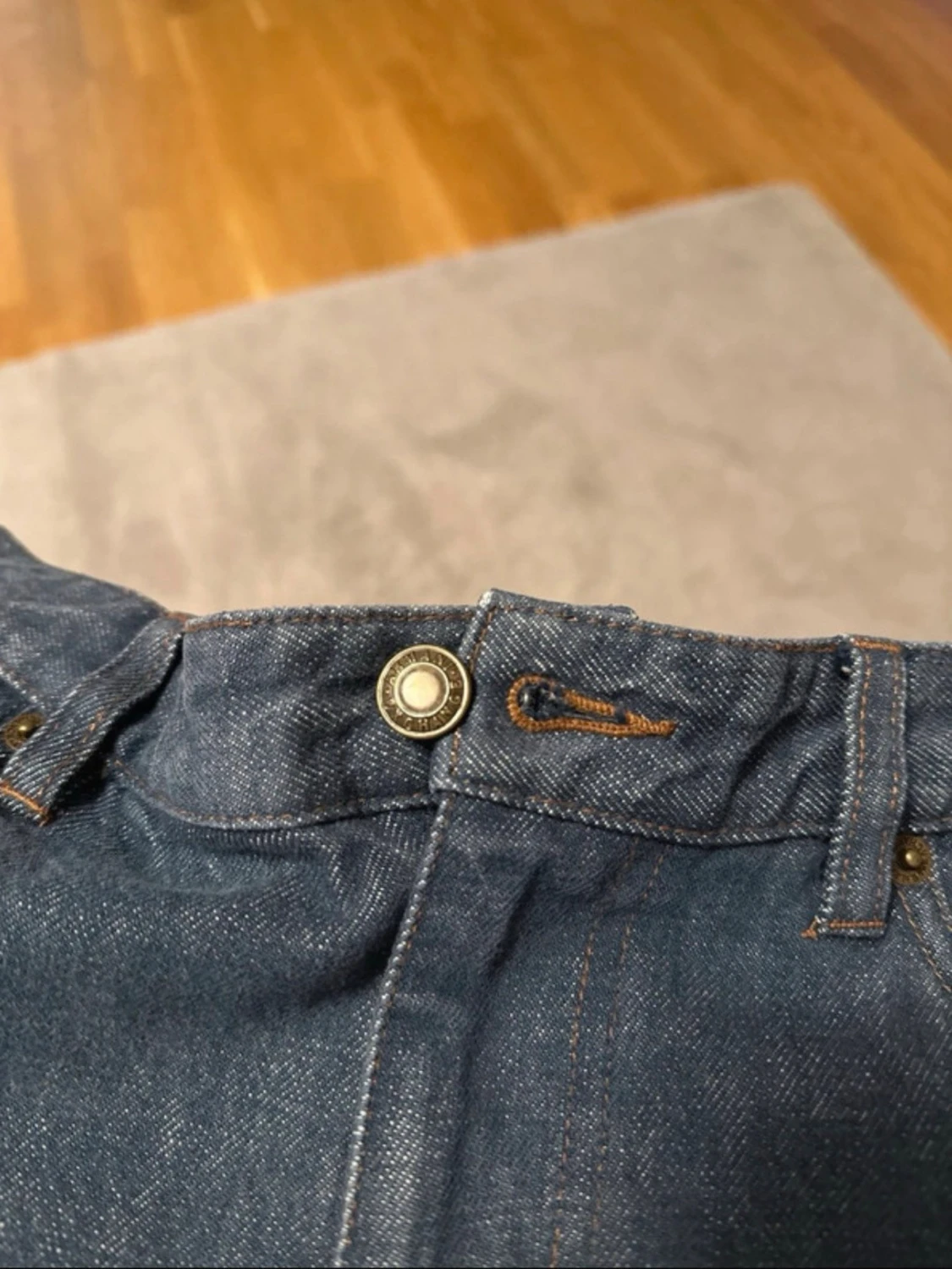 Blå jeans med flätade sidor Armani Exchange - 2