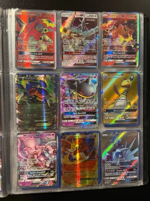 Pokémon GX samlarkort - Säljer nio Pokémon GX samlarkort. 900 kr för alla kort men priset för ett kort kan diskuteras.