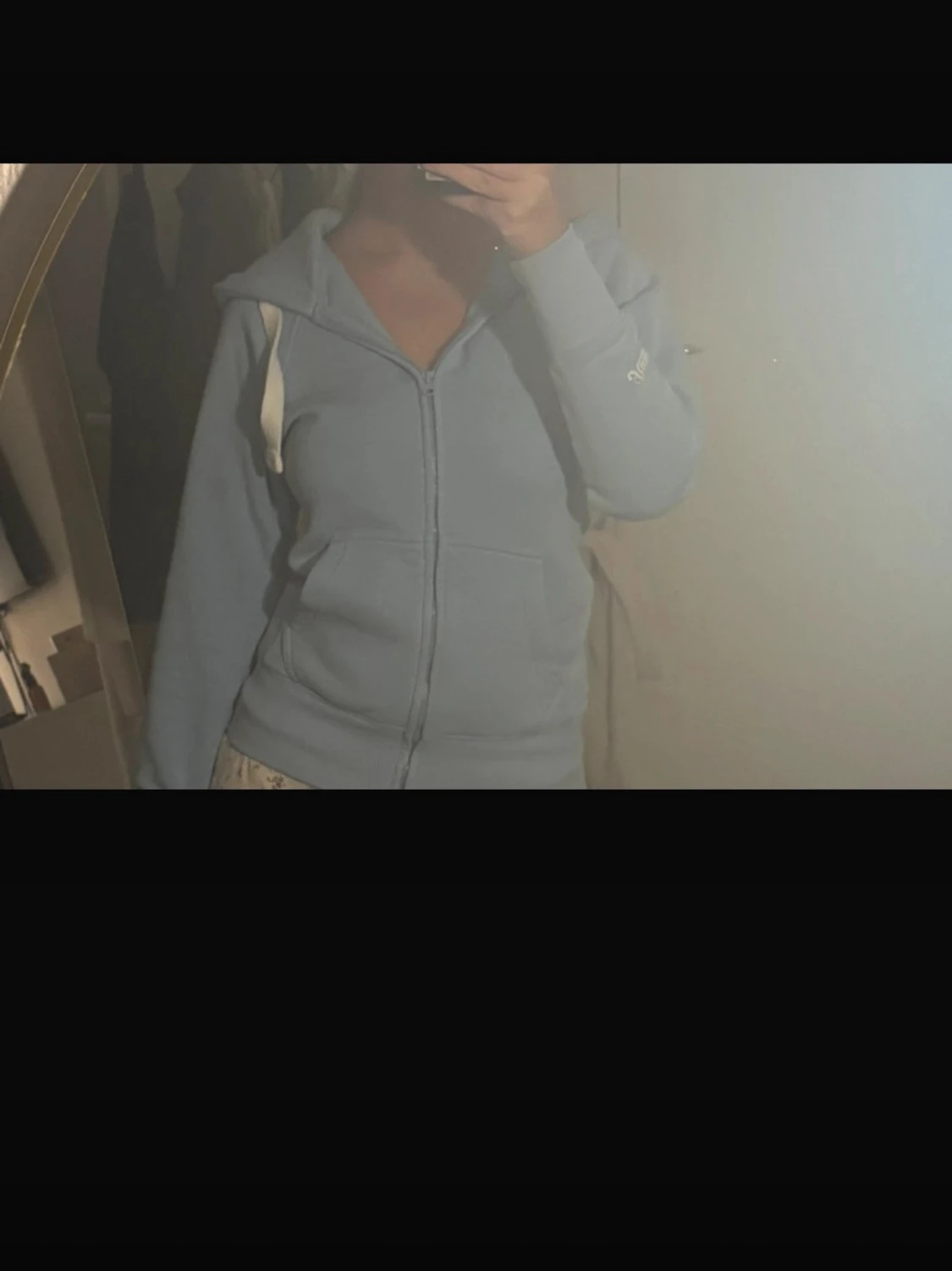 Ljusblå hoodie från Russemerch  - 1