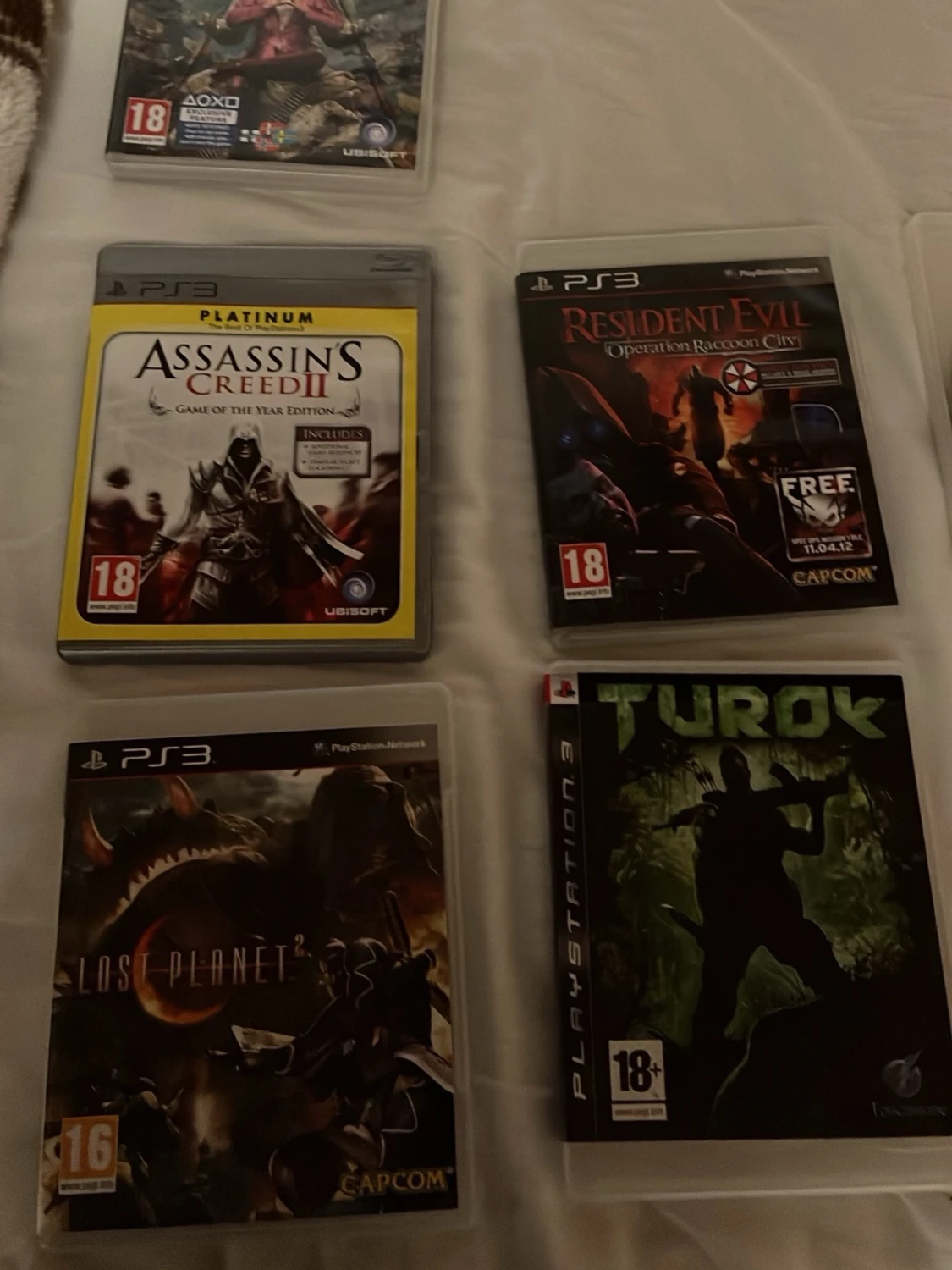 PS3 spelpaket med action och äventyr