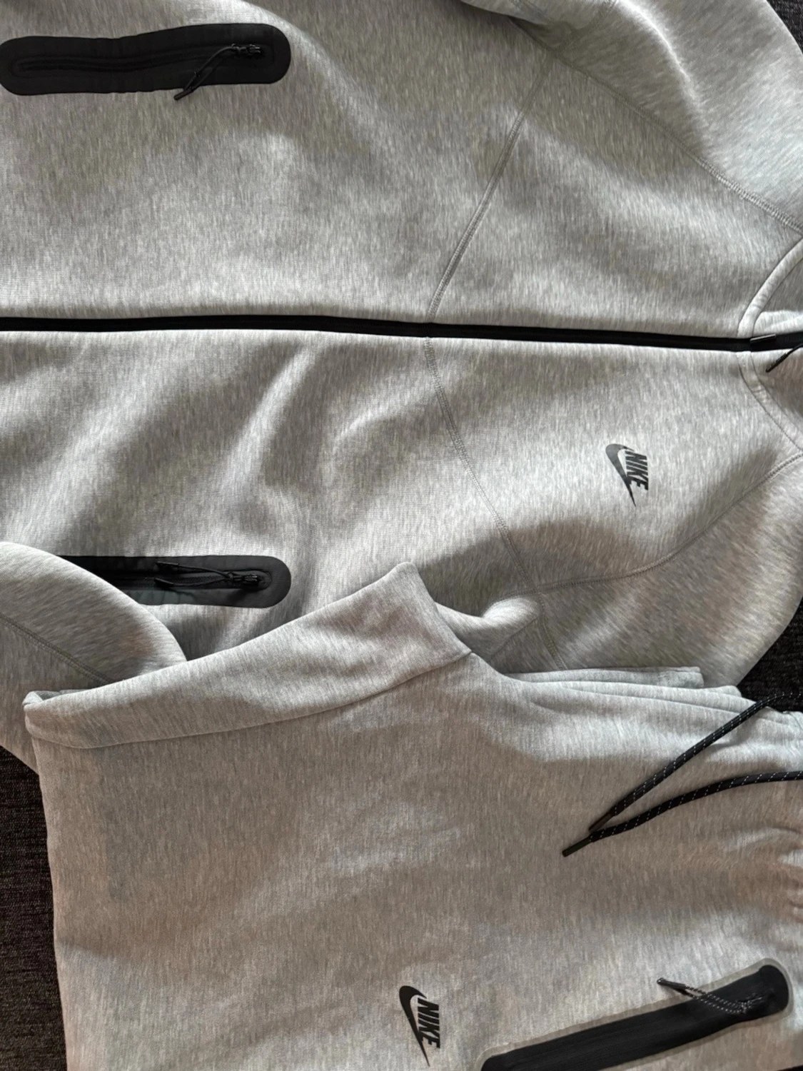 Grå Nike Tech Fleece tracksuit - 2