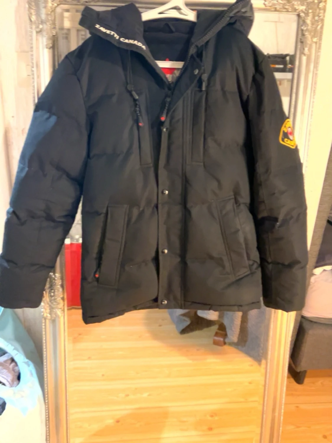 Svart dunjacka från Zavetti Canada - 4