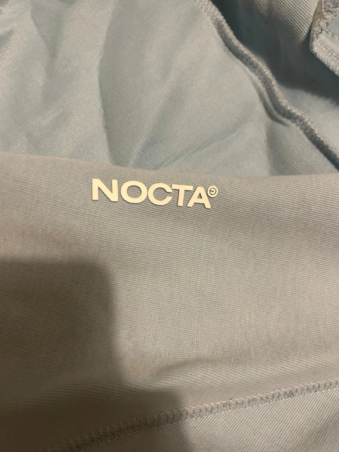 Ljusblå Nike NOCTA hoodie - 3