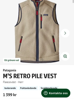 SÖKER!! fleeceväst från Patagonia - Söker 