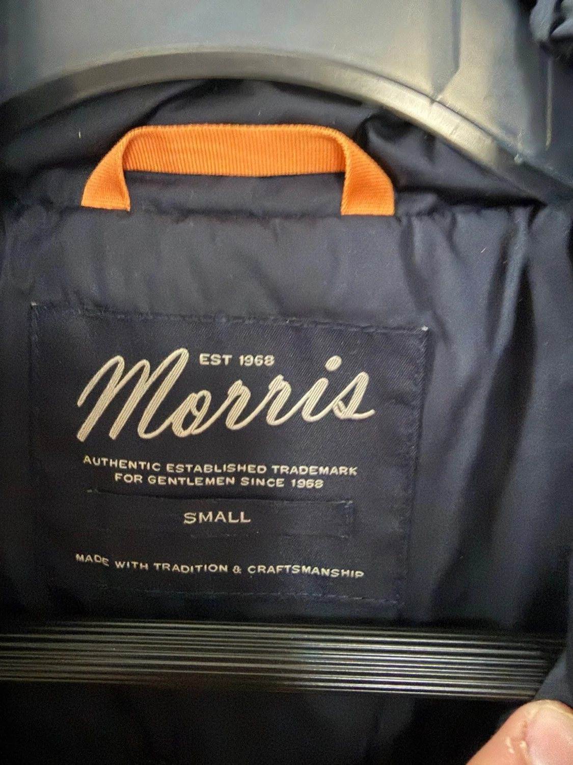Mörkblå dunväst från Morris - 2