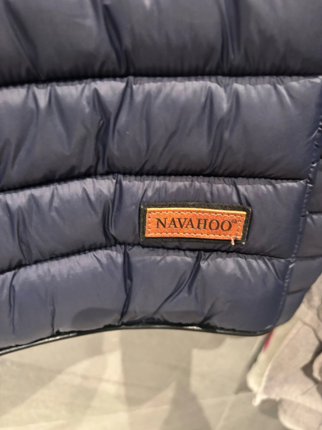 Mörkblå pufferjacka från Navahoo - 5