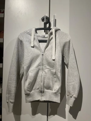 Ljusgrå hoodie från Russemerch  - Ljusgrå hoodie med dragkedja från Russemerch. Det har lossnat lite färg från dragkedjan och den är lite nopprig på insidan men annars skulle jag säga att den är i ett bra skick. Hör gärna av er vid minsta intresse och kom gärna med prisförslag!!  (Nypris 749kr)