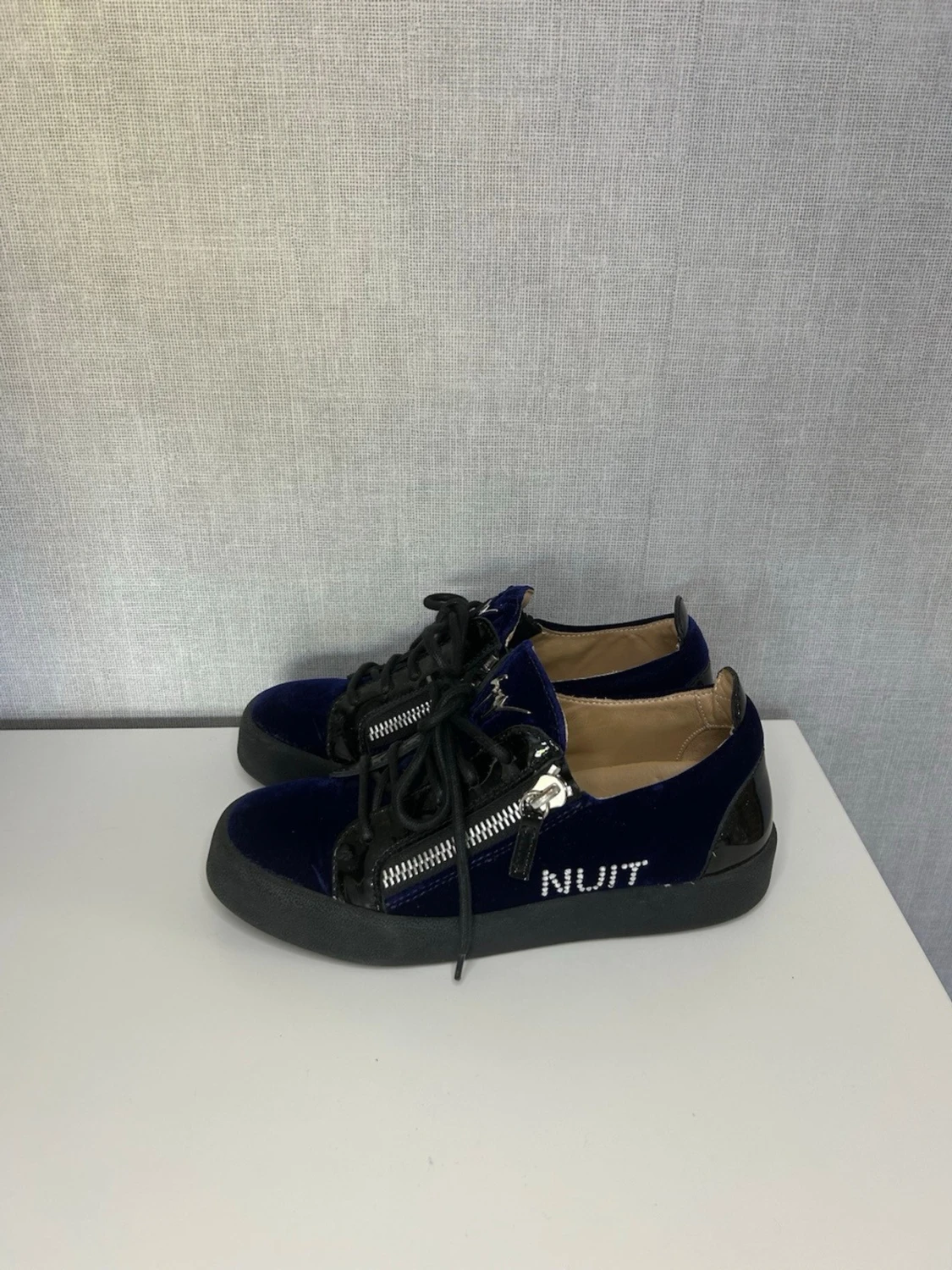 Blå Giuseppe Zanotti skor - 4