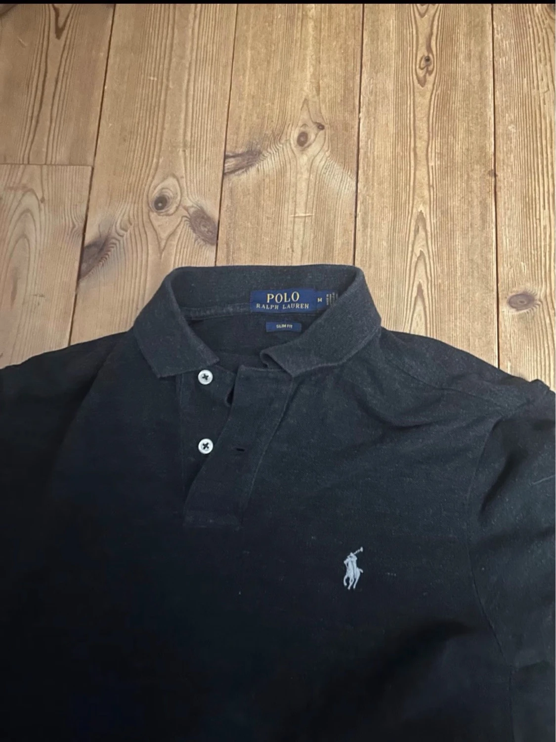 Svart pikétröja från Ralph Lauren - 2