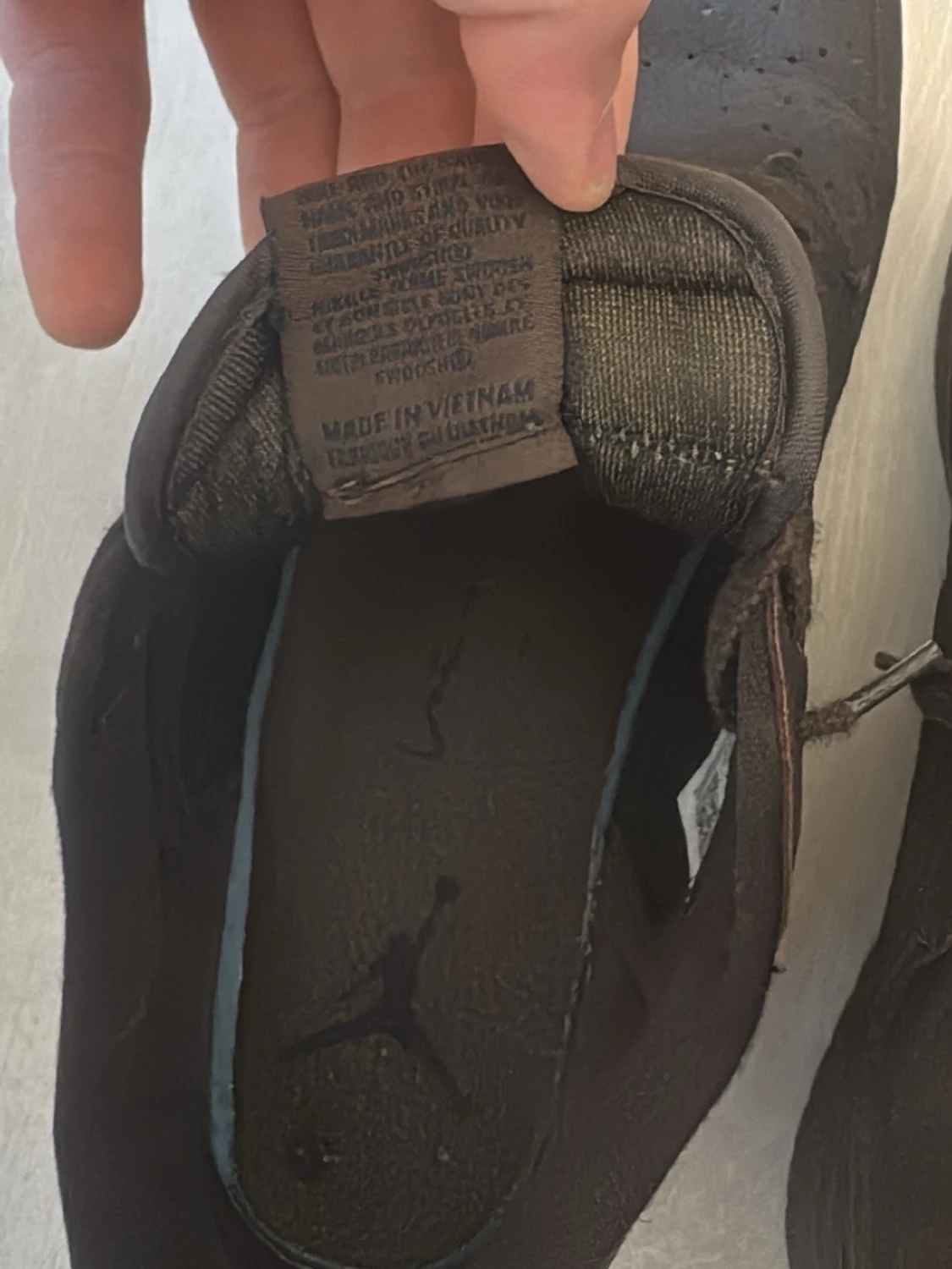 Nike mörkbruna sneakers lows - 2