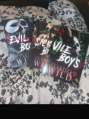 Evil Boys trilogi av Clarissa Wild - Säljer en trilogi skönlitterära böcker av Clarissa Wild: Evil Boys, Vile Boys och Vice Boys. Perfekt för dig som gillar spännande och mörka berättelser med romantiska och farliga inslag.
