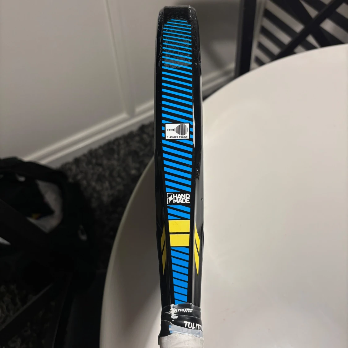 Brava S2 padelracket svart/gul - 3