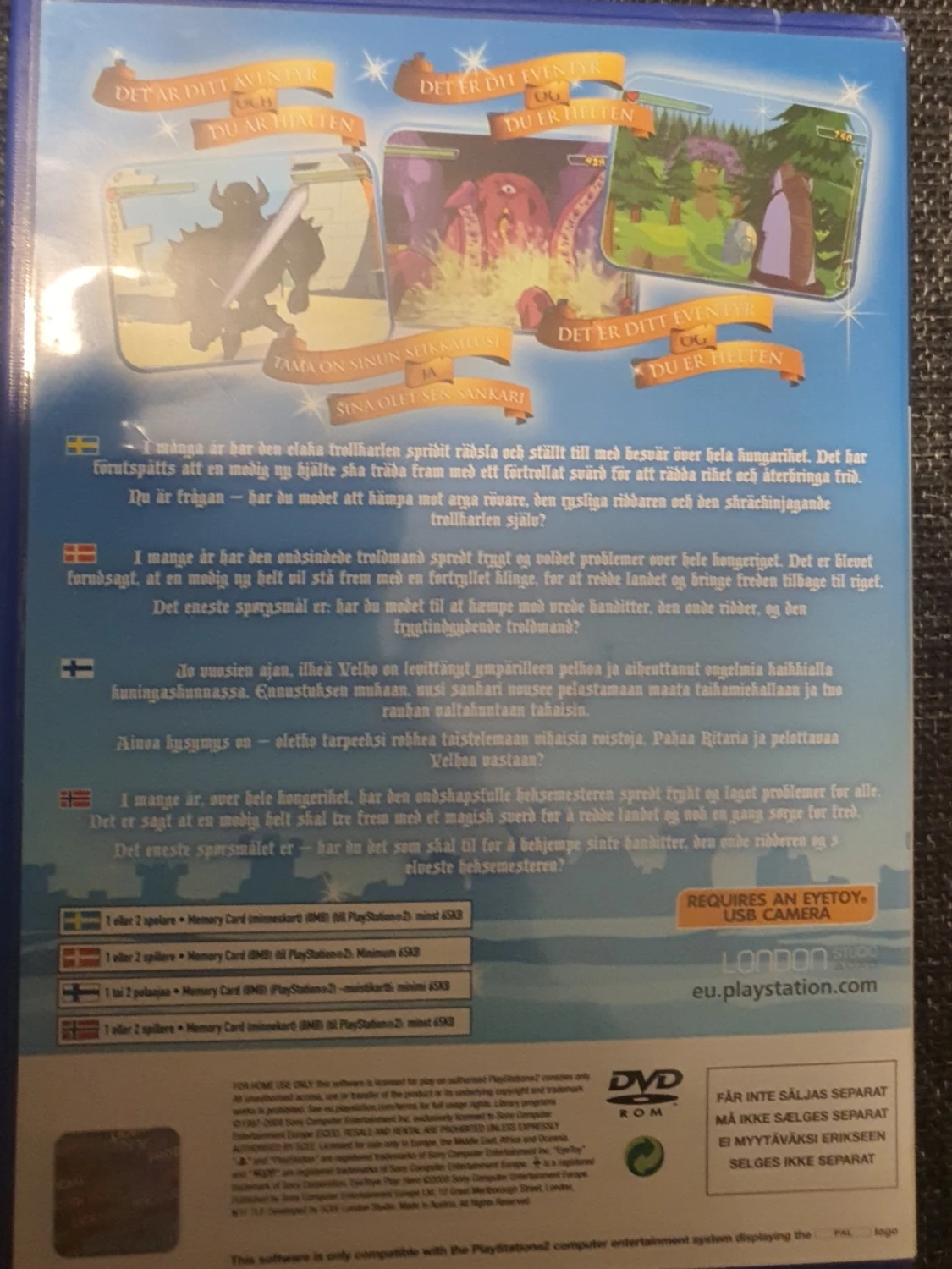 EyeToy Play Hero till PS2 - 1