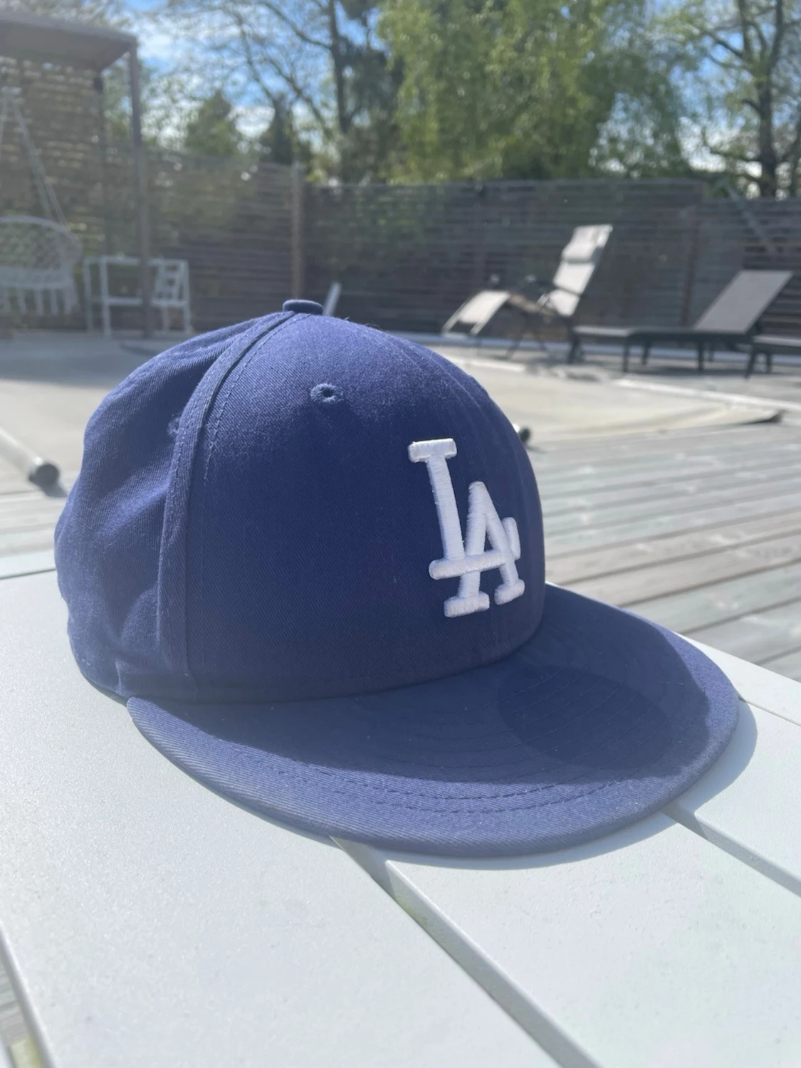 Mörkblå la keps ☀️