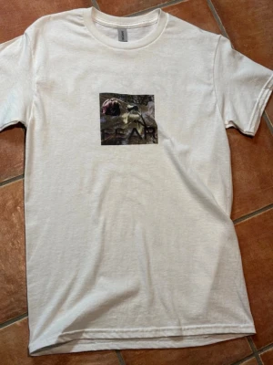 FEAR T-shirt - FEAR “Cruel Society” T-shirt, white. “My own design – ‘The truth is crazy in a world full of lies’.” New, size S. Gildan material