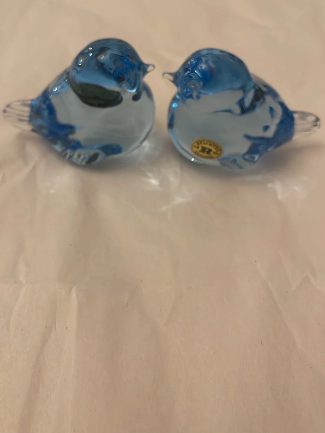 Blå glasfåglar Reijmyre - 2