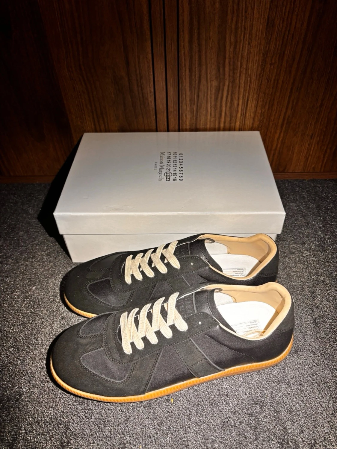Svarta sneakers Maison Margiela - 3