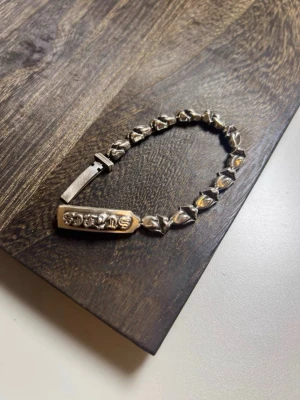 Chrome x rolling stone bracelet  - 18cm , stainless steel 