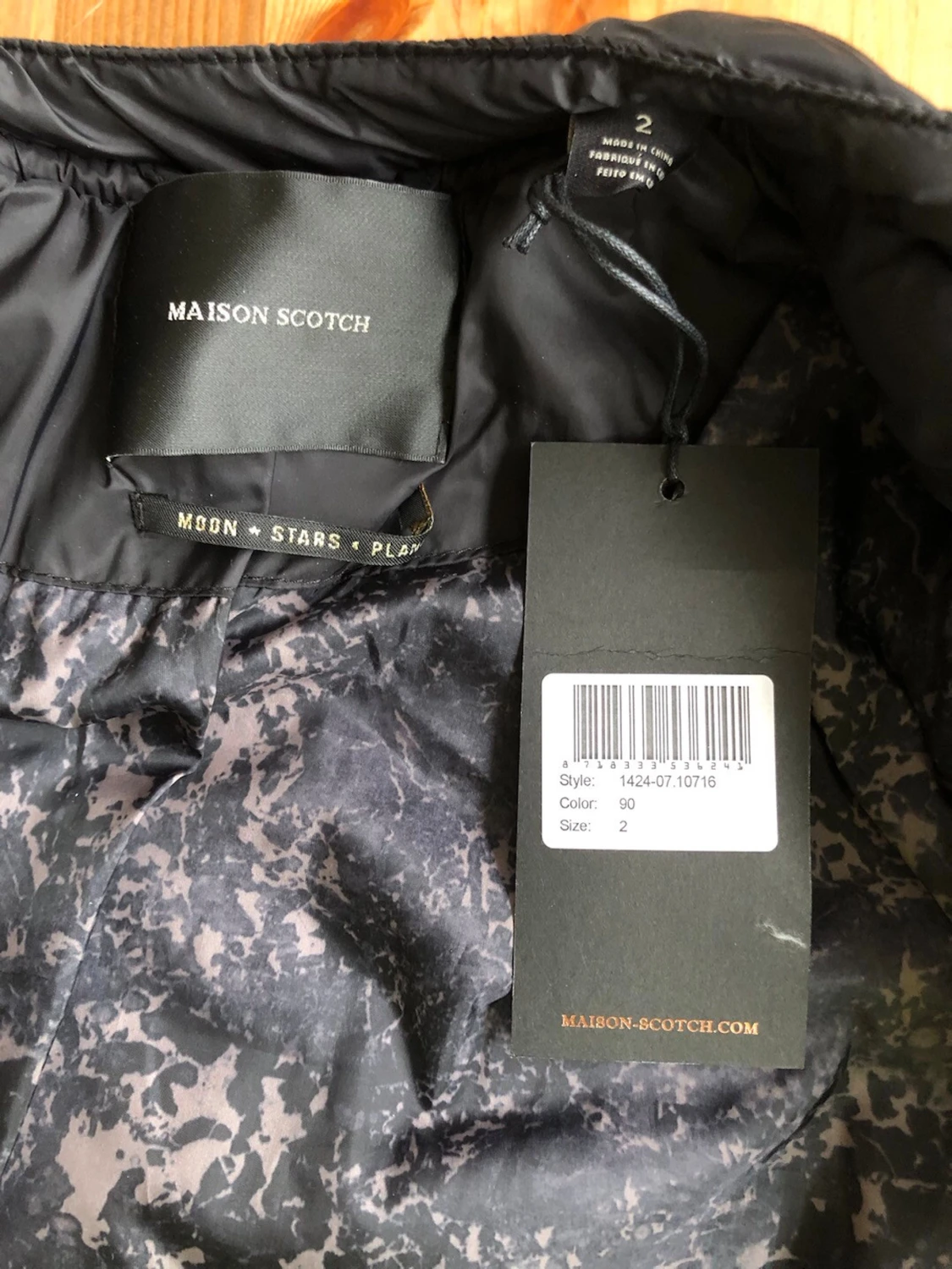Svart jacka från Maison Scotch - 5