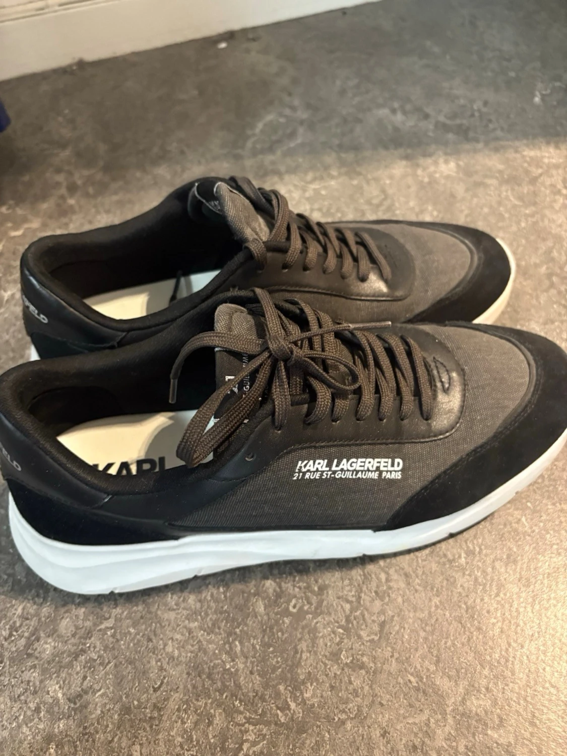 Svarta sneakers från Karl Lagerfeld - 3