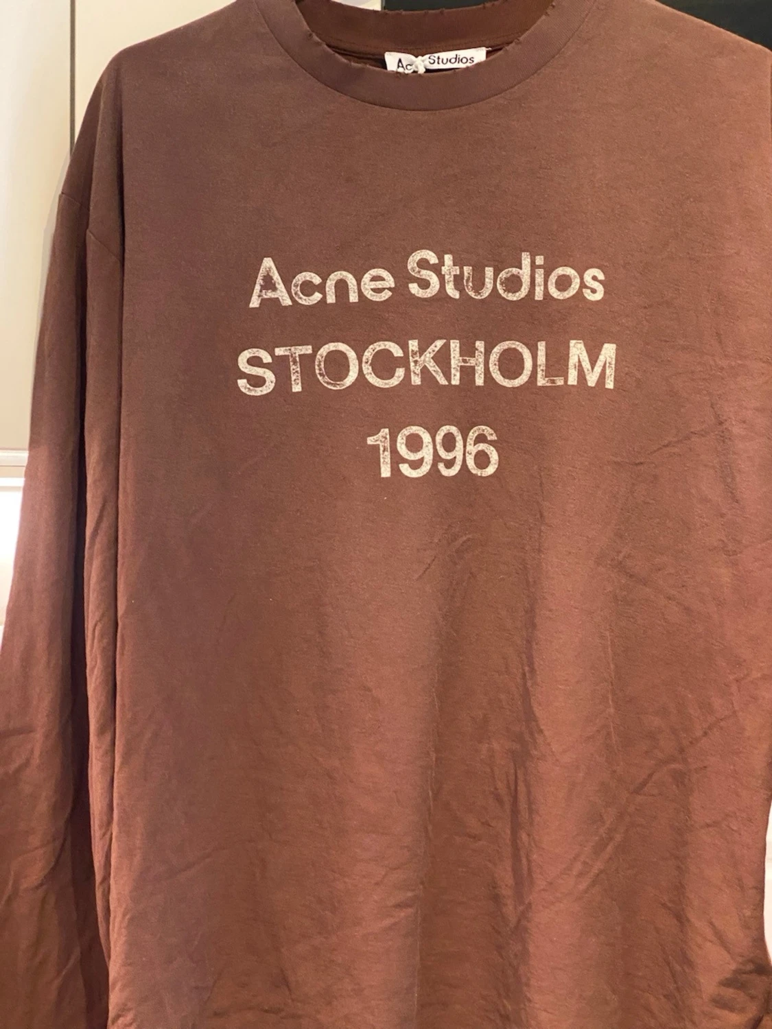 Brun långärmad topp Acne Studios - 2