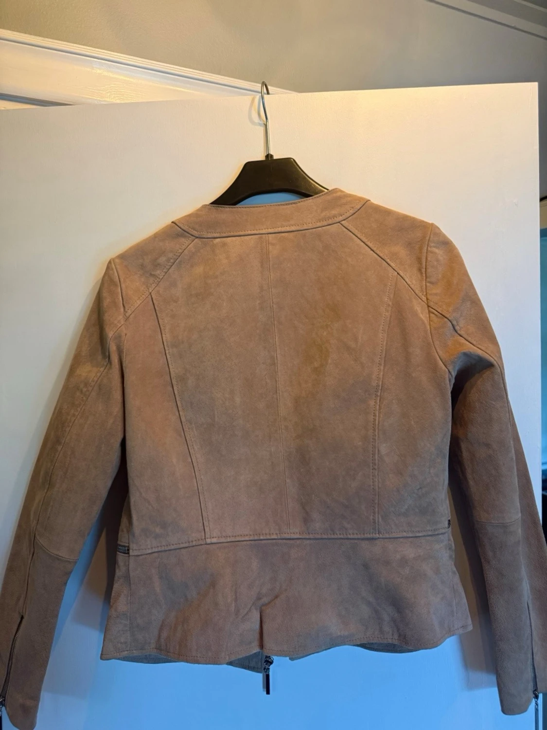 Beige skinnjacka från MNG - 2
