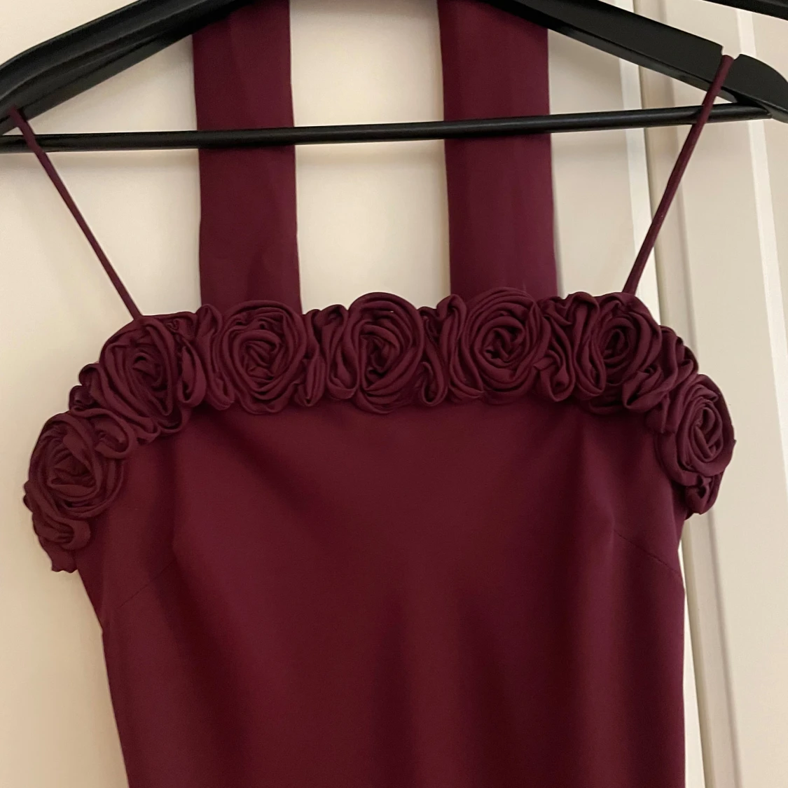 Vinröd långklänning/balklänning - 3