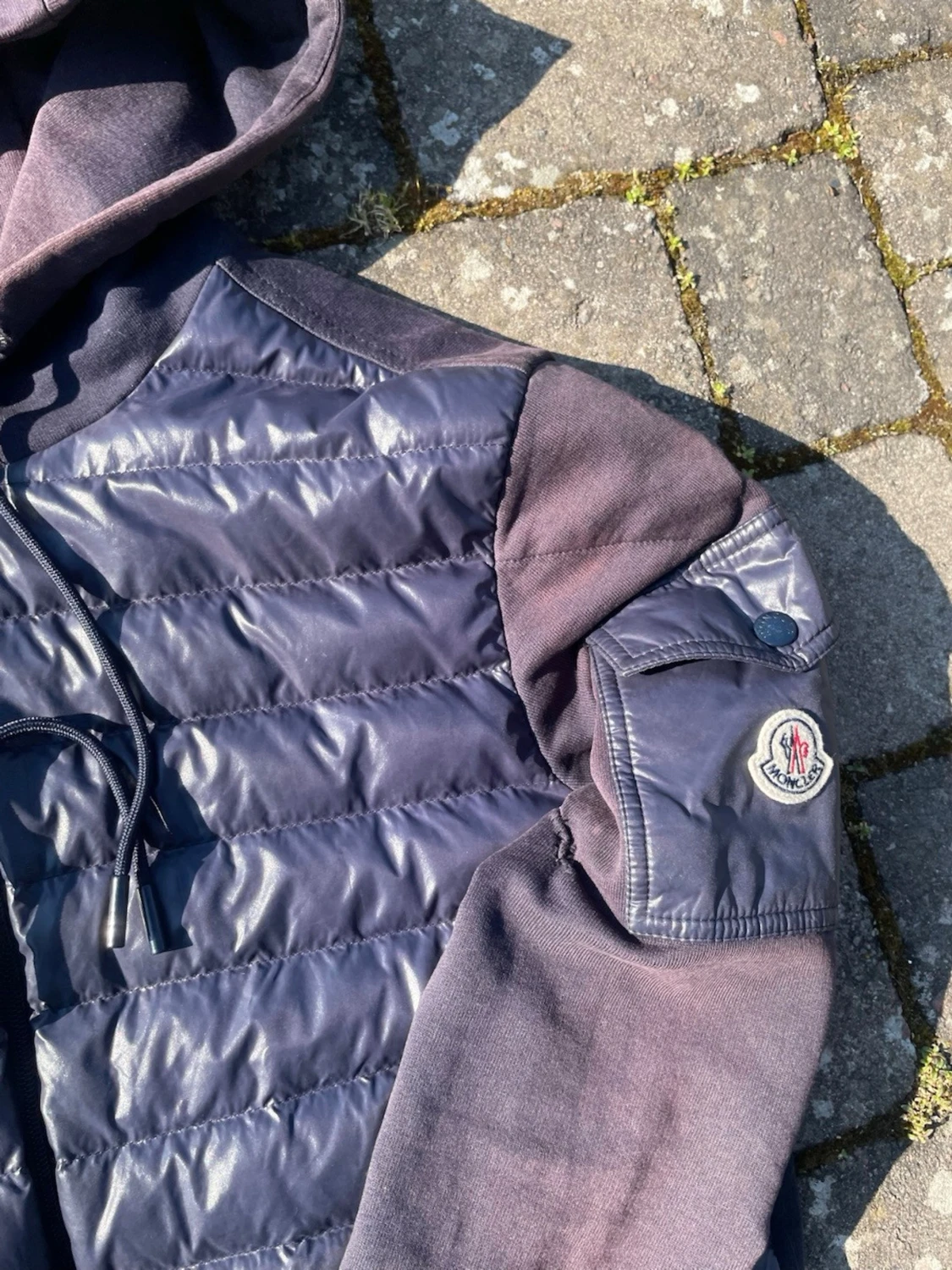 Moncler jacka med quiltad front - 1