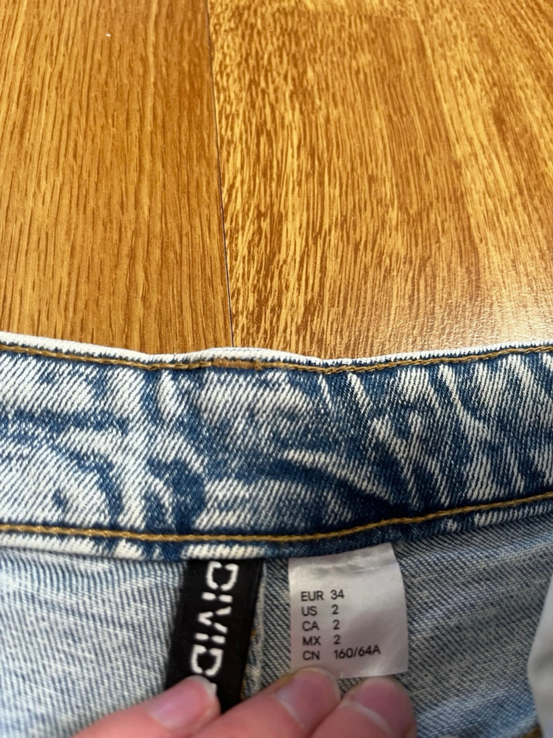 Blå jeansshorts  - 3